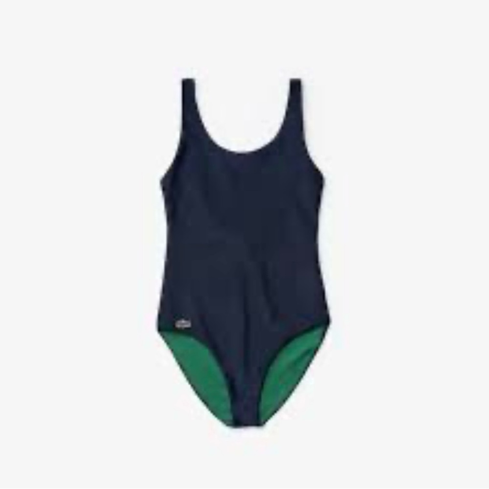 Lacoste One Piece in Navy and Green